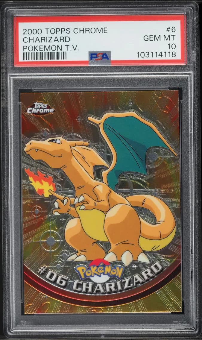 Charizard slab