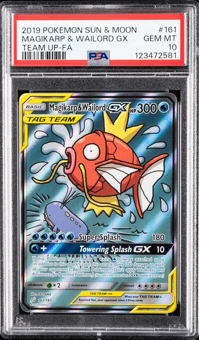 Magikarp & Wailord-GX slab