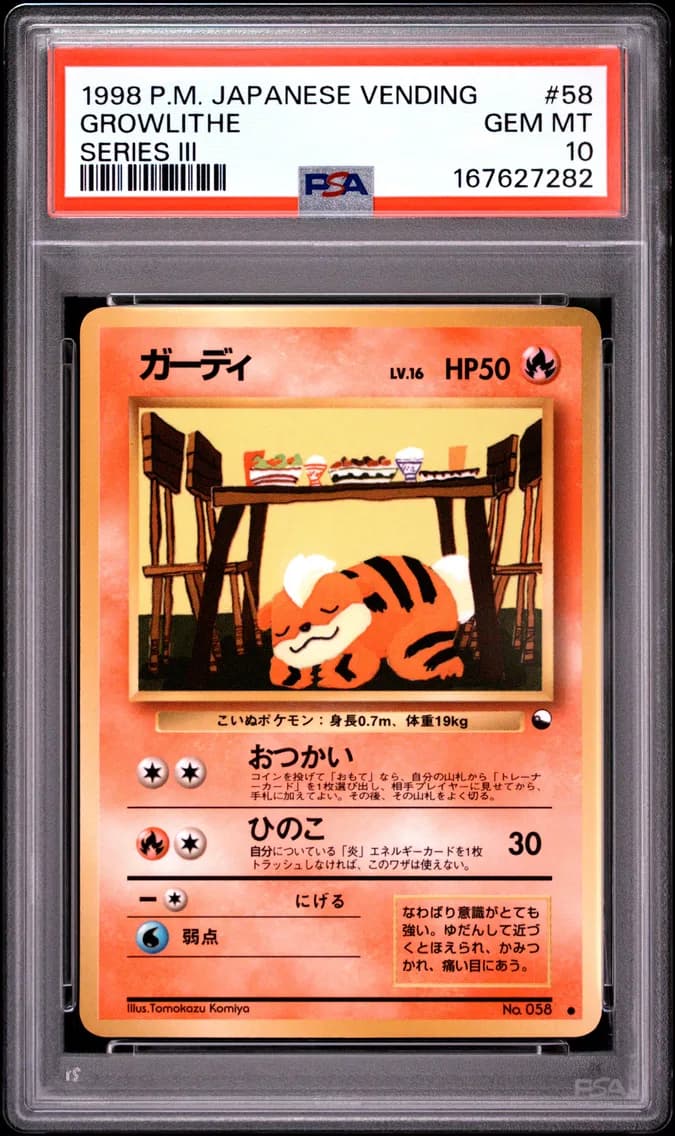 Growlithe slab