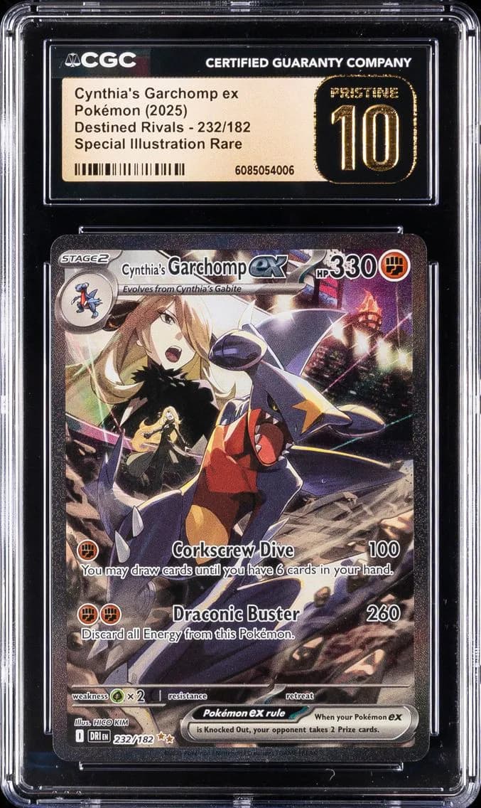 Cynthia's Garchomp ex slab