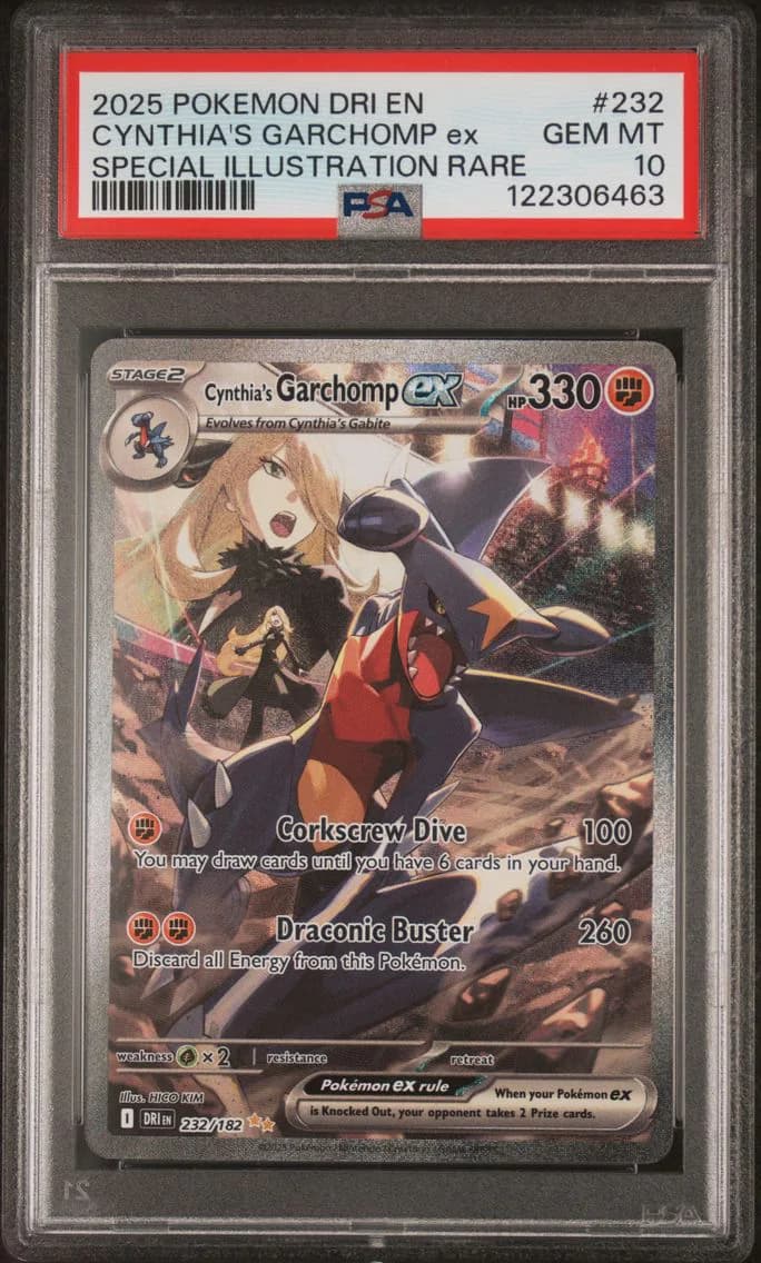 Cynthia's Garchomp ex slab