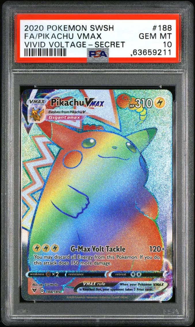 Pikachu VMAX slab