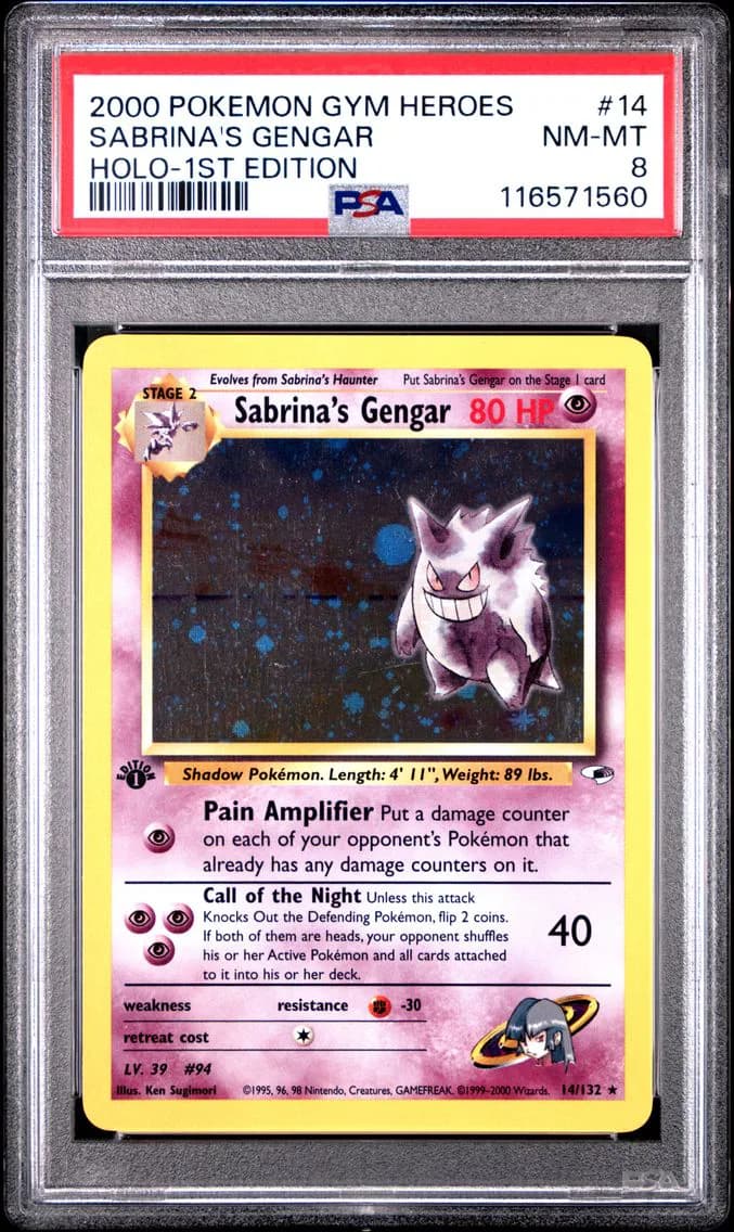 Sabrina's Gengar slab