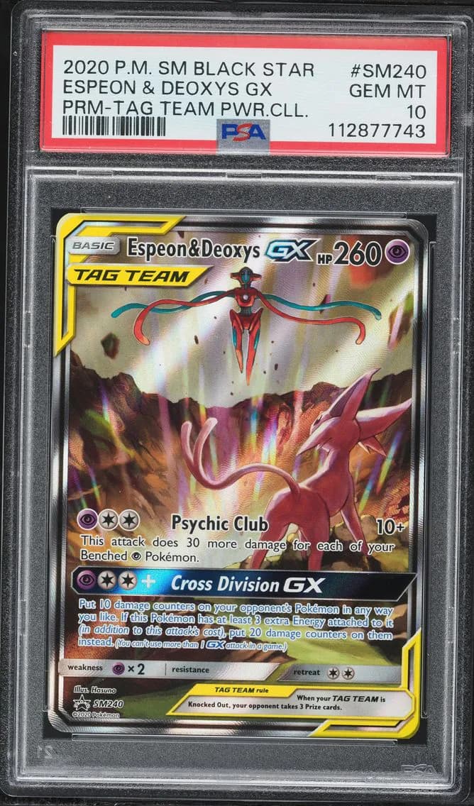 Espeon & Deoxys-GX slab