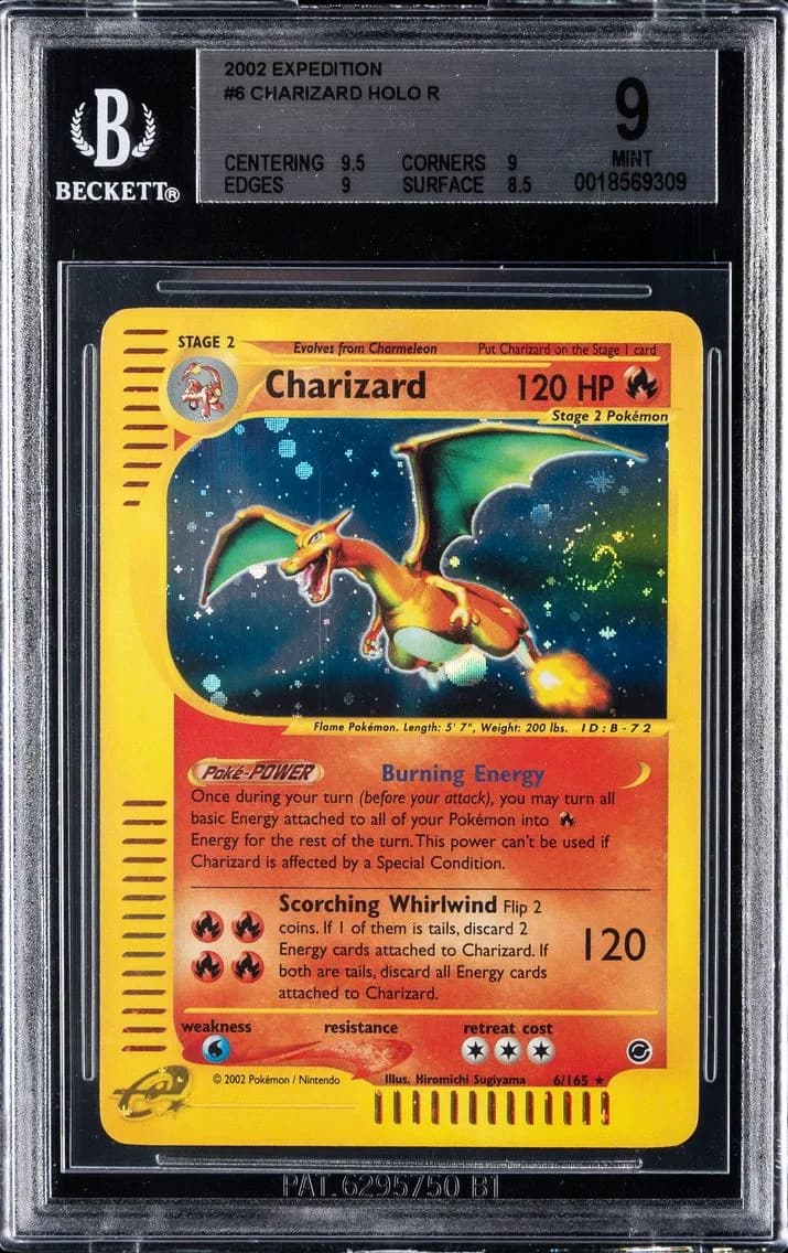 Charizard slab