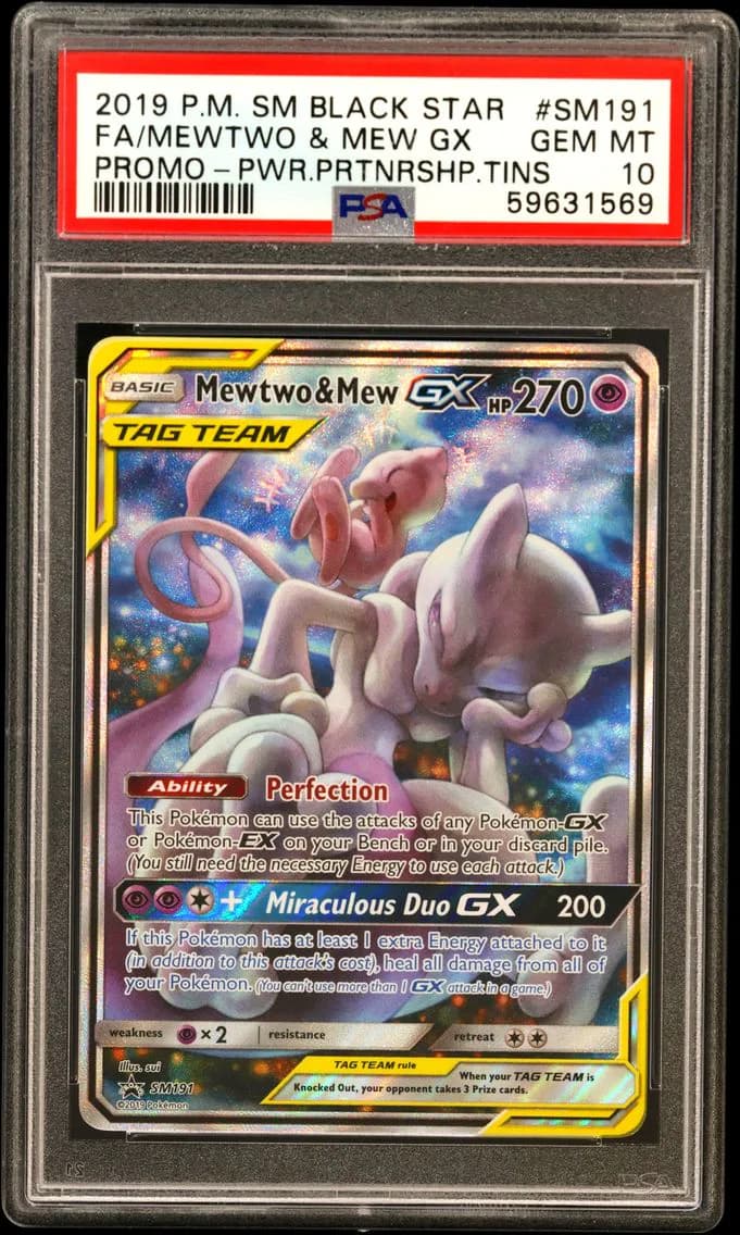 Mewtwo & Mew-GX slab