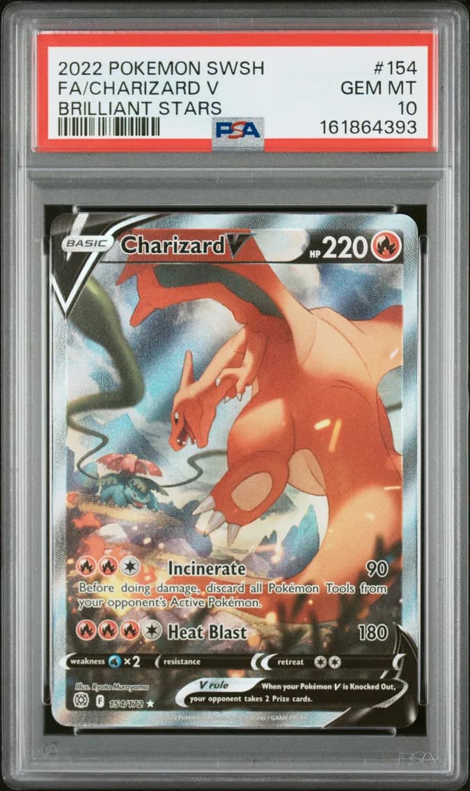 Charizard V slab