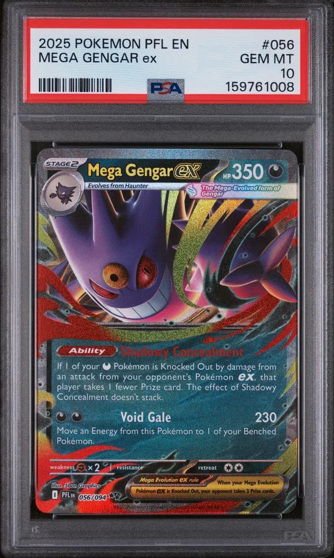 Mega Gengar ex slab