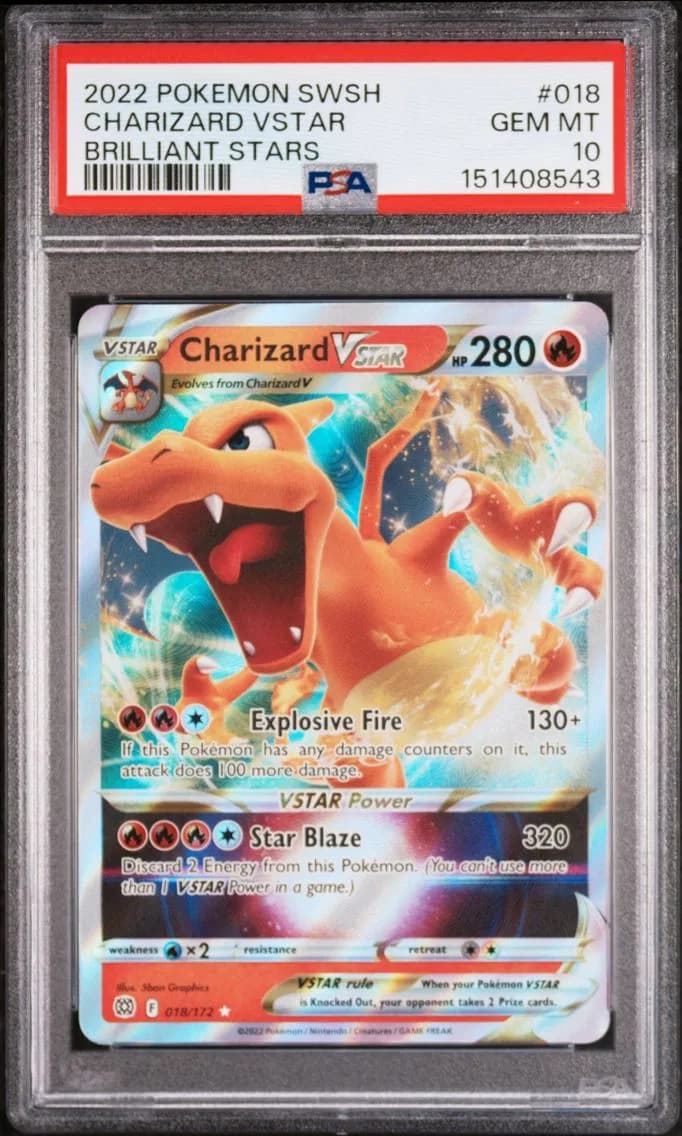 Charizard VSTAR slab