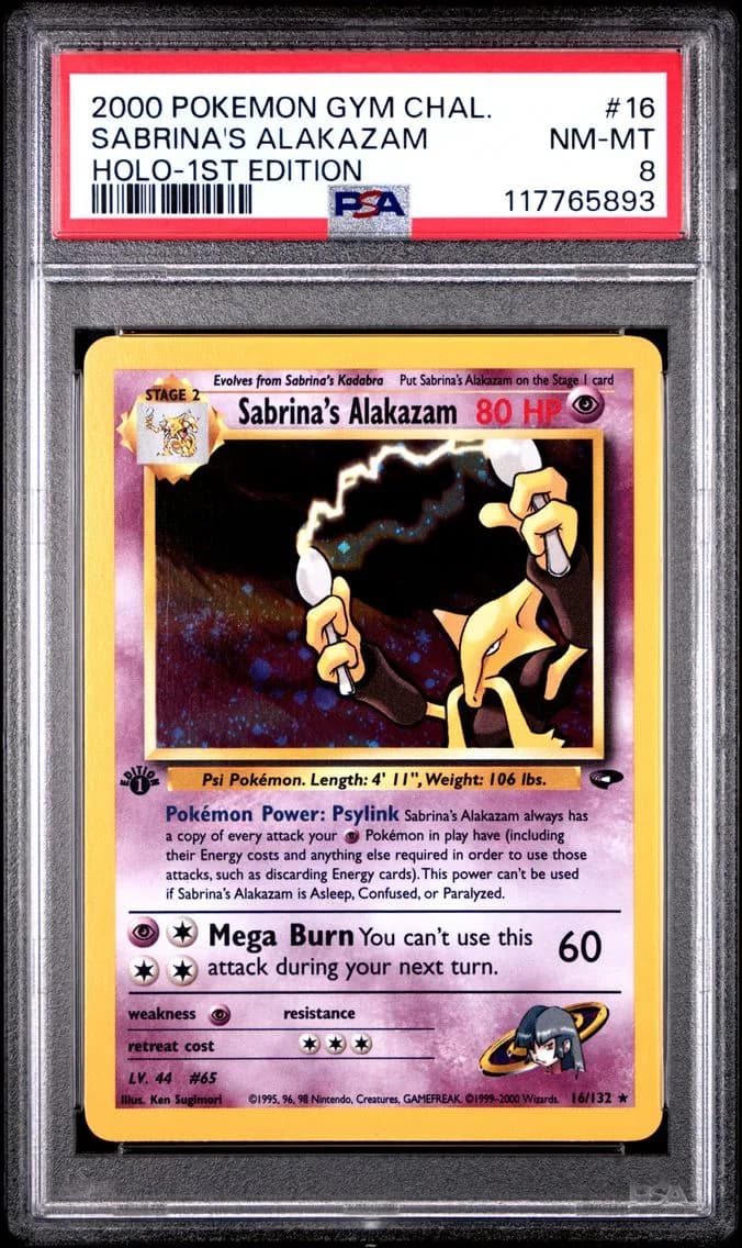 Sabrina's Alakazam slab