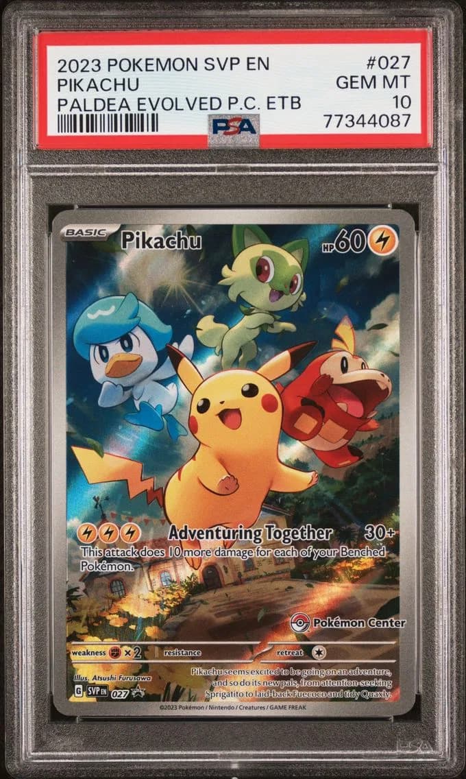 Pikachu slab