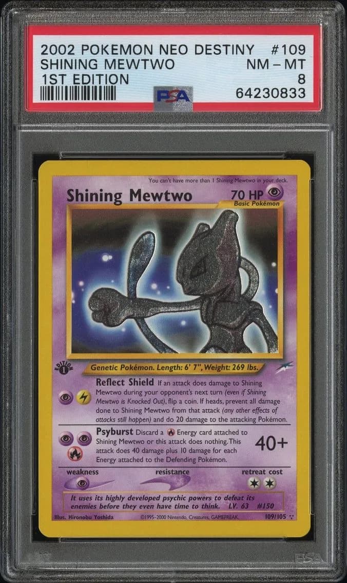 Shining Mewtwo slab