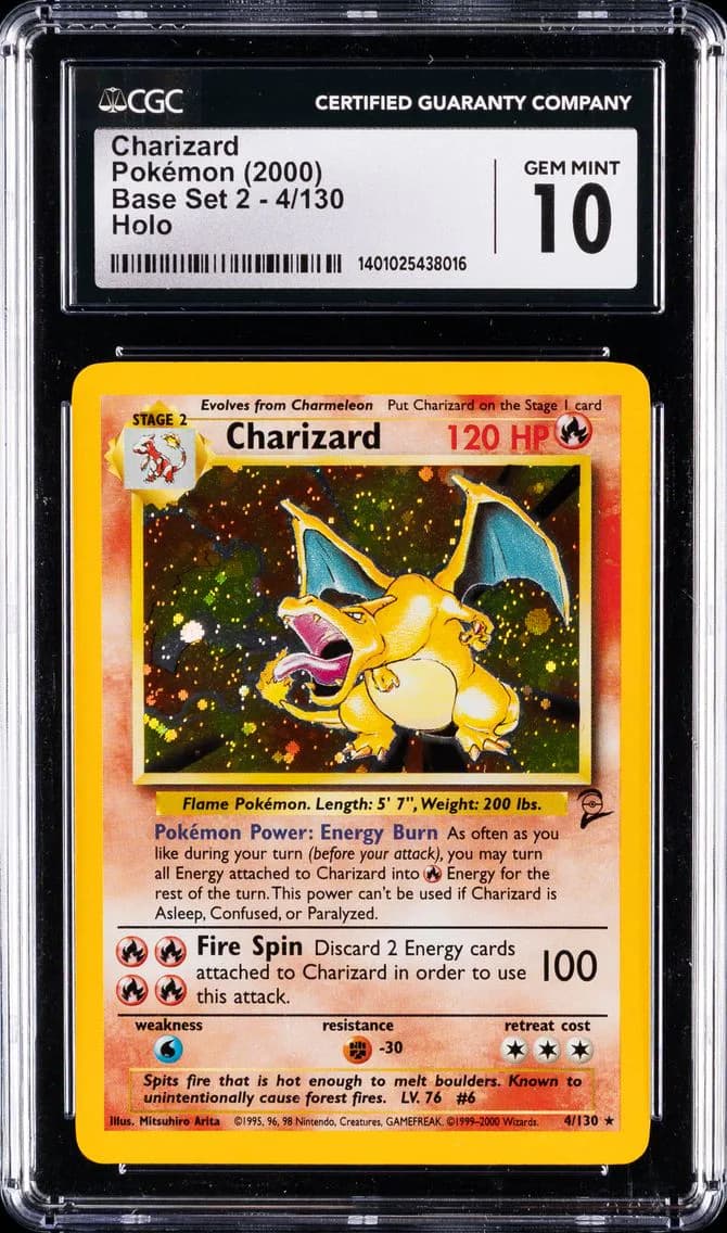 Charizard slab
