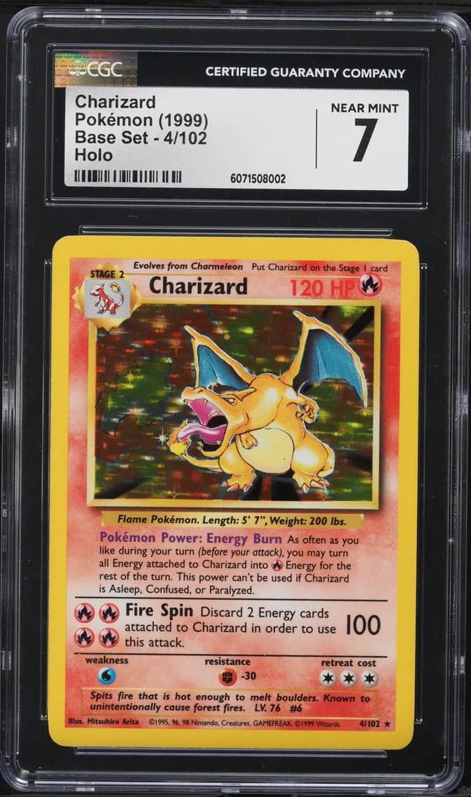 Charizard slab