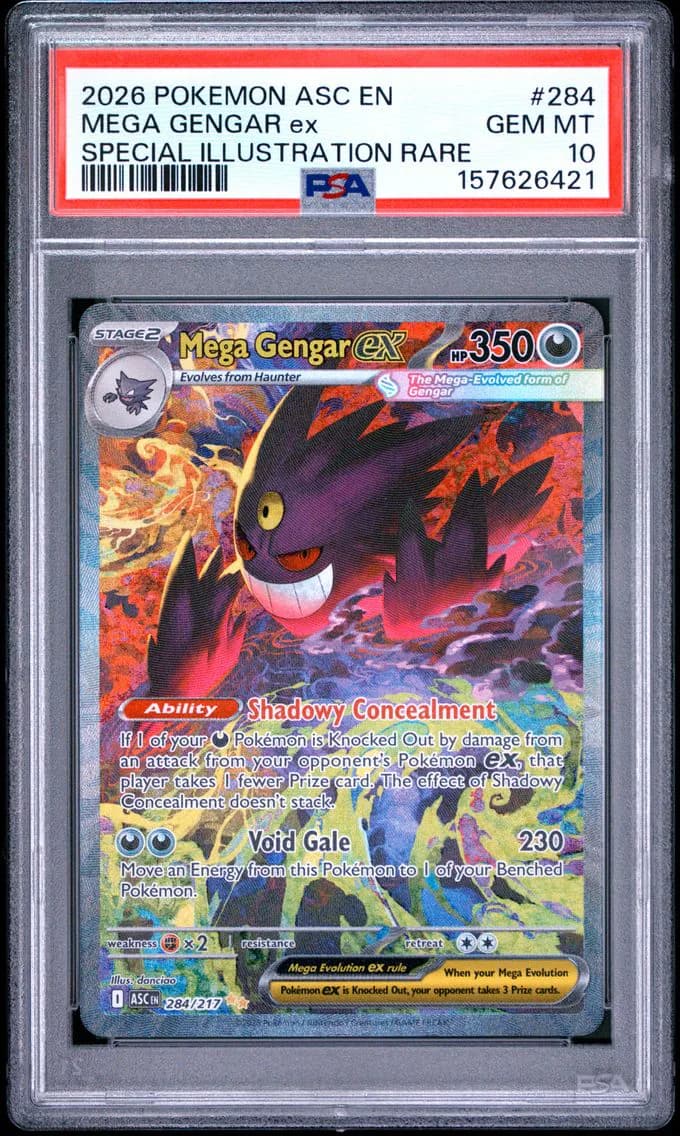 Mega Gengar ex slab