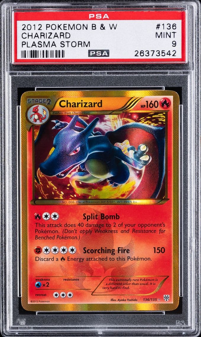 Charizard slab