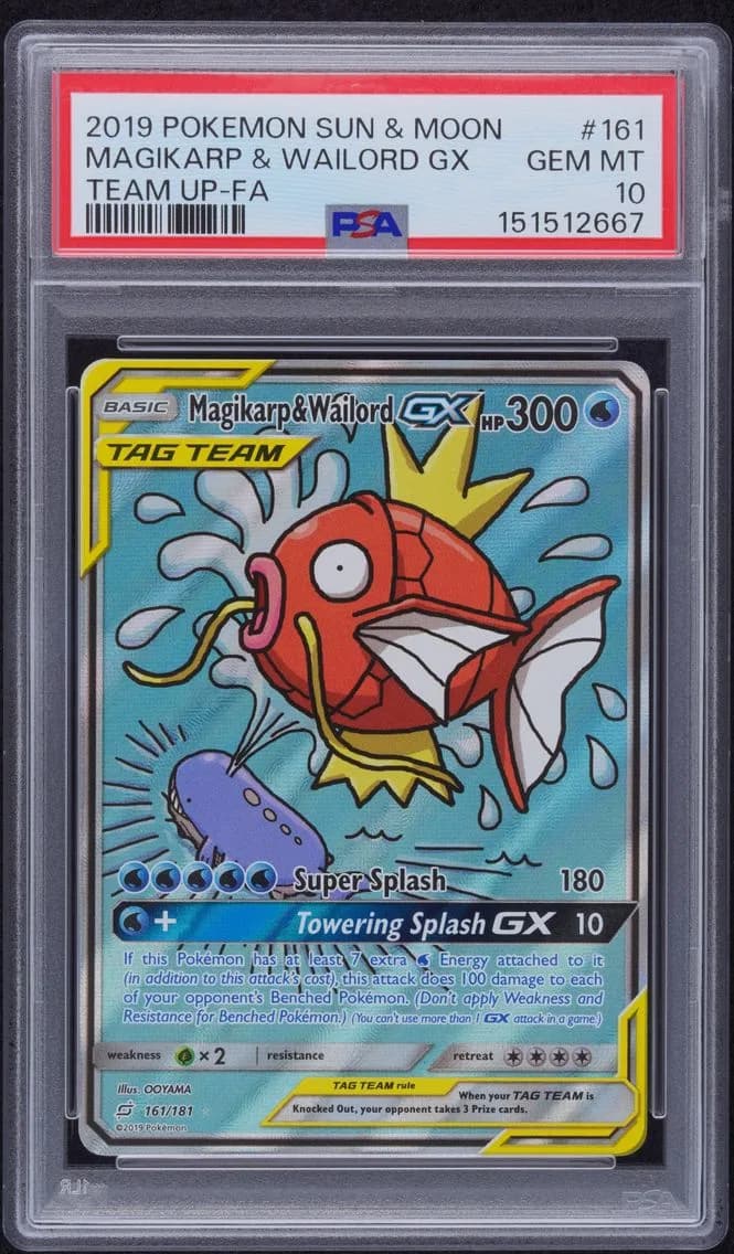 Magikarp & Wailord-GX slab