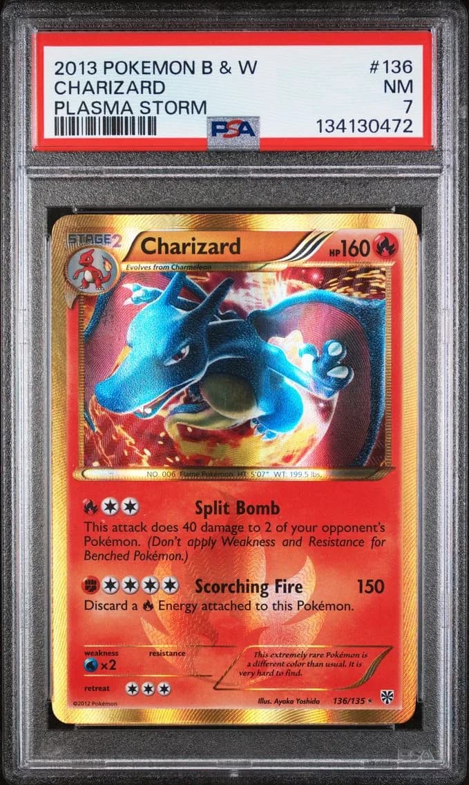 Charizard slab
