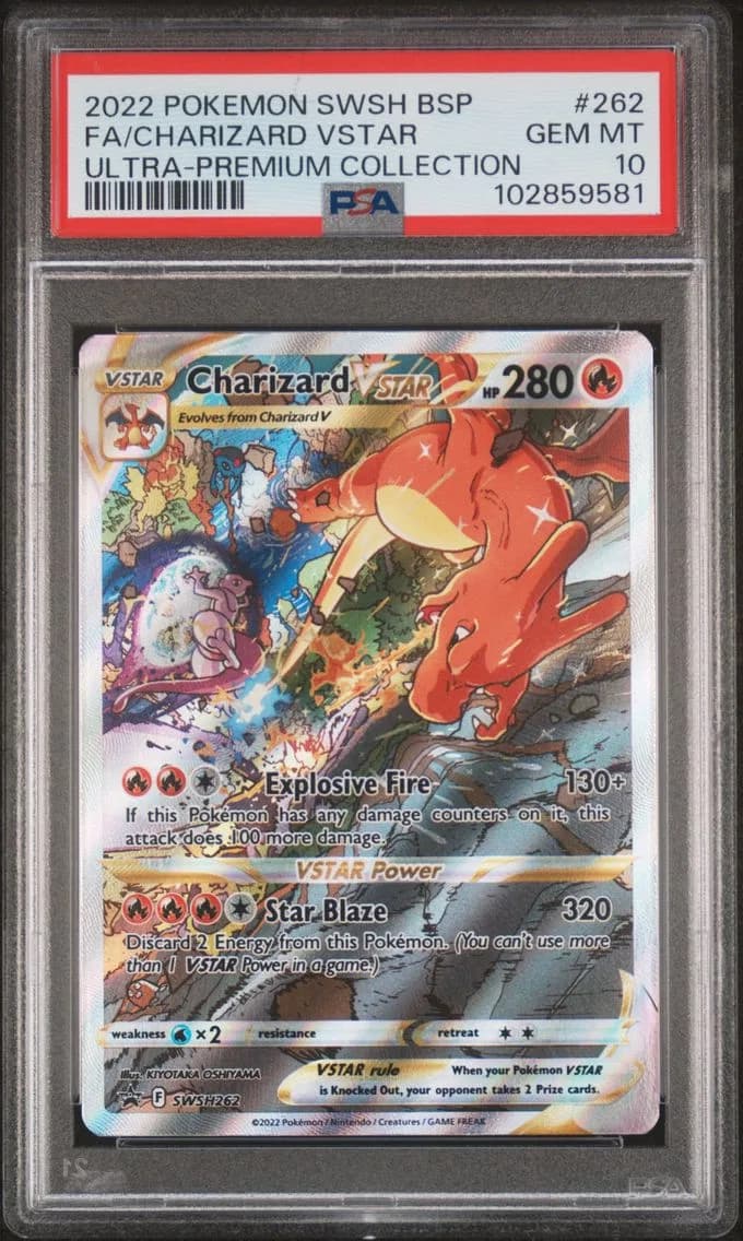 Charizard VSTAR slab