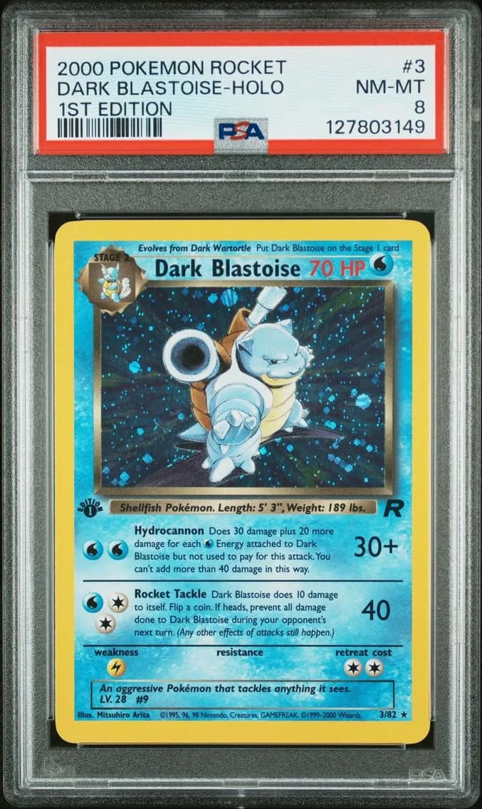 Dark Blastoise slab