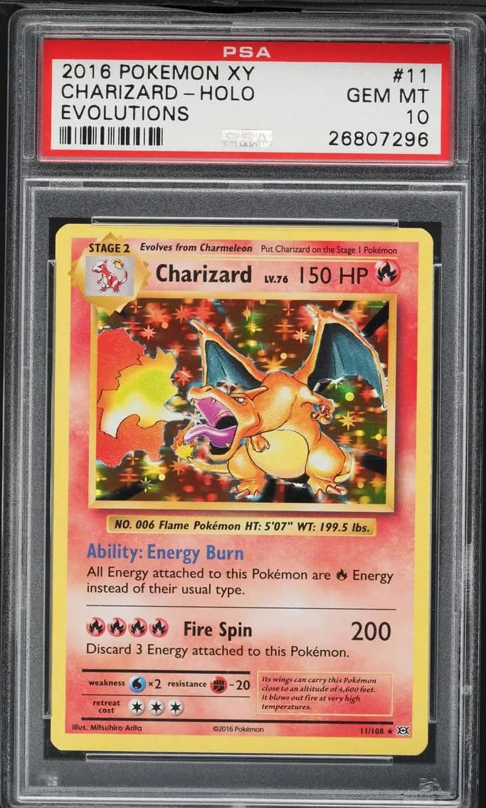 Charizard slab