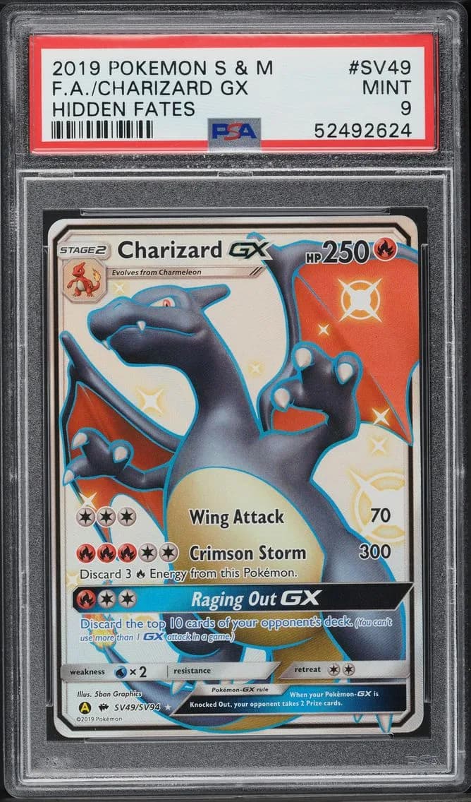 Charizard-GX slab