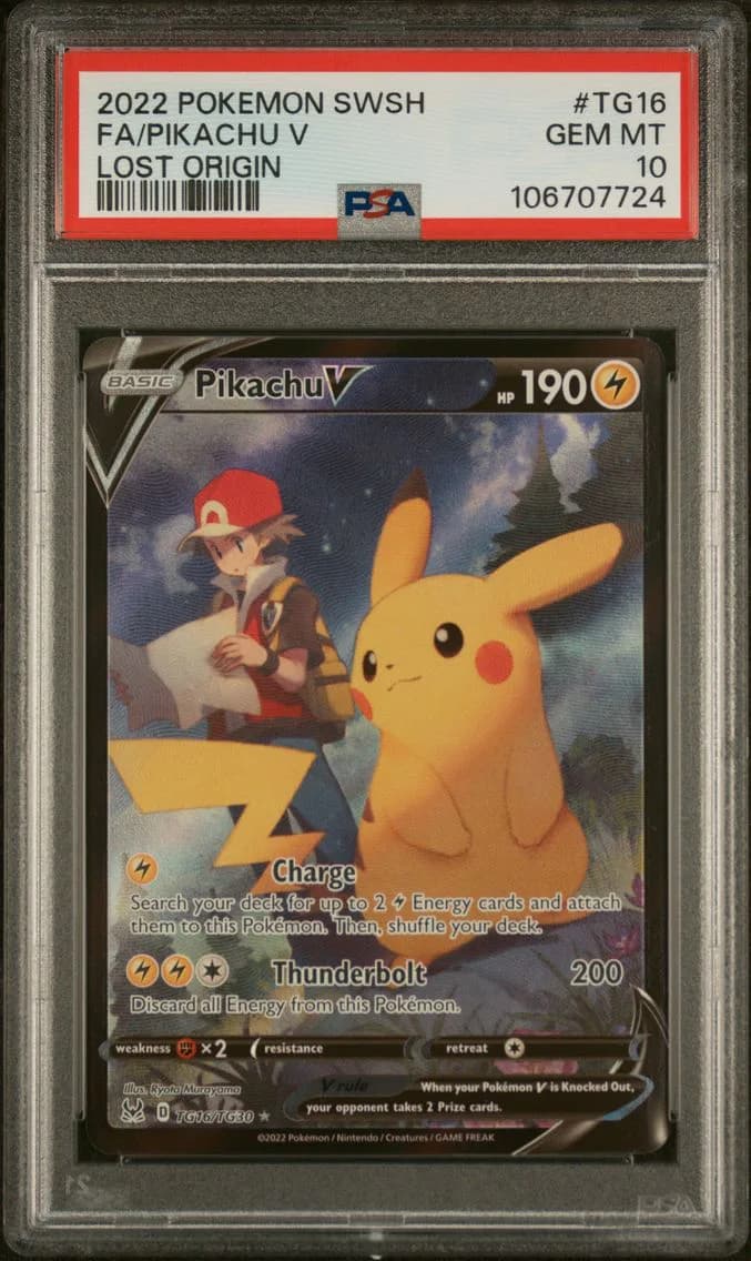 Pikachu V slab