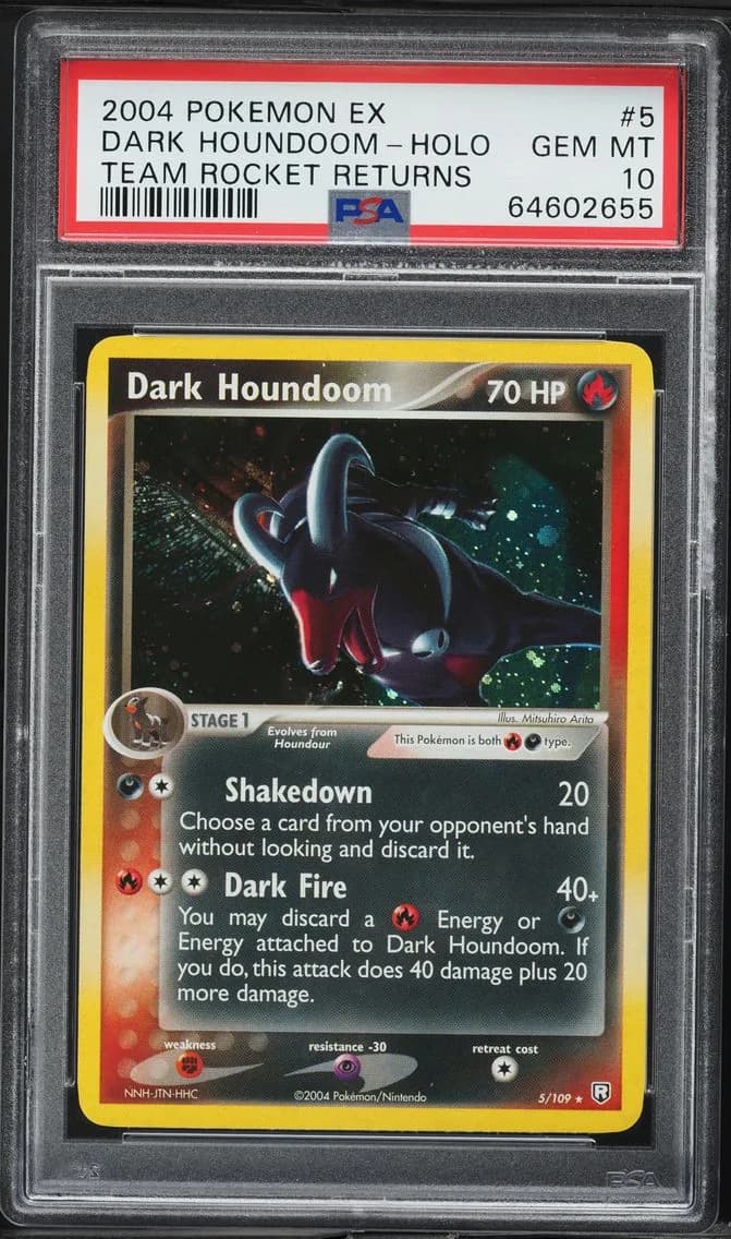 Dark Houndoom slab