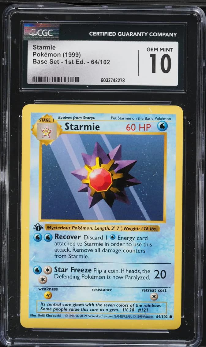 Starmie slab