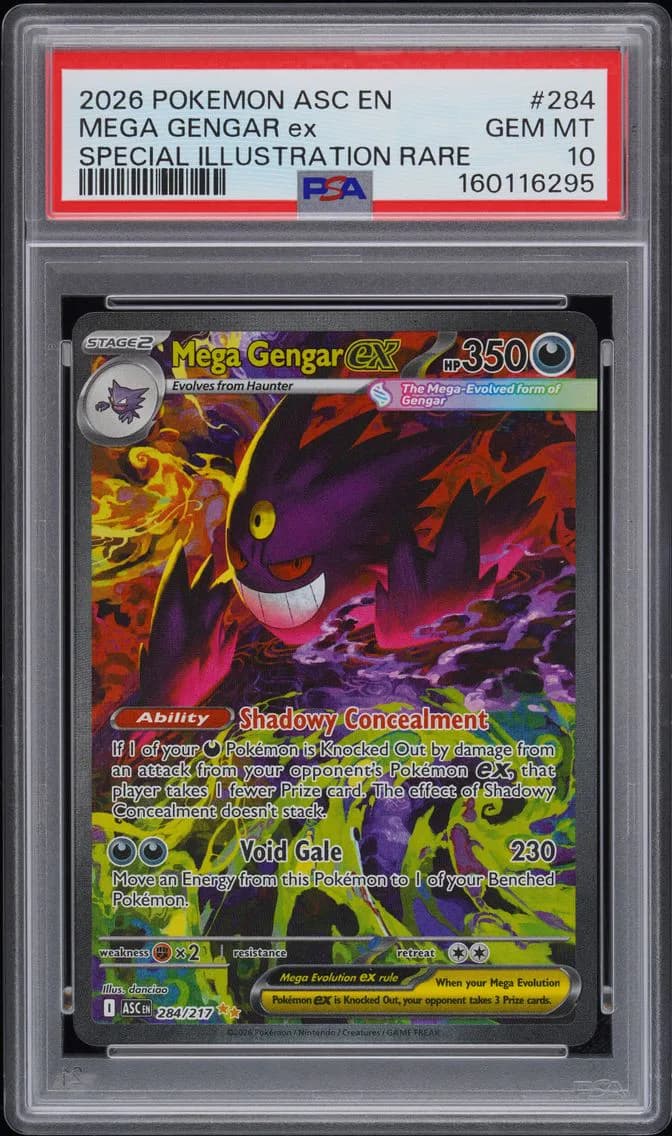 Mega Gengar ex slab