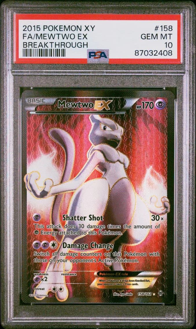 Mewtwo-EX slab
