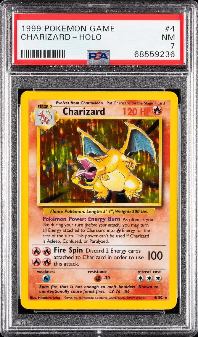 Charizard slab