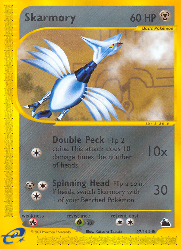 Skarmory printed card