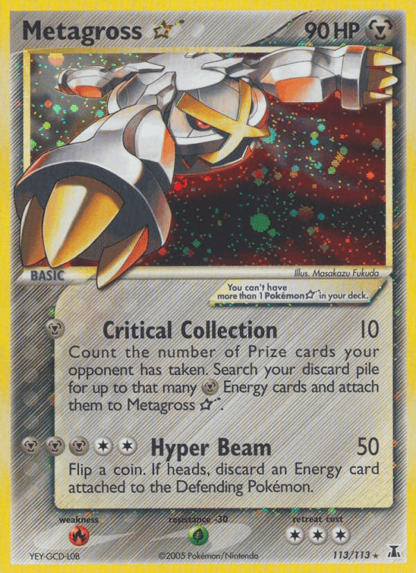 Metagross ★ printed card