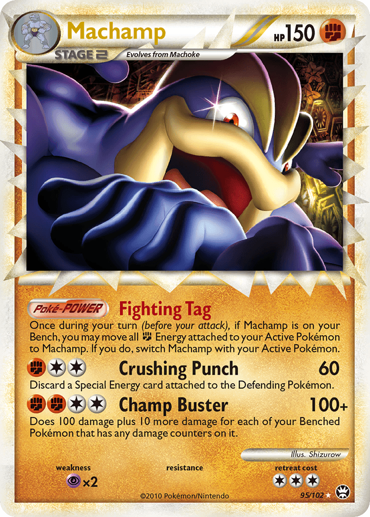 Machamp printed card