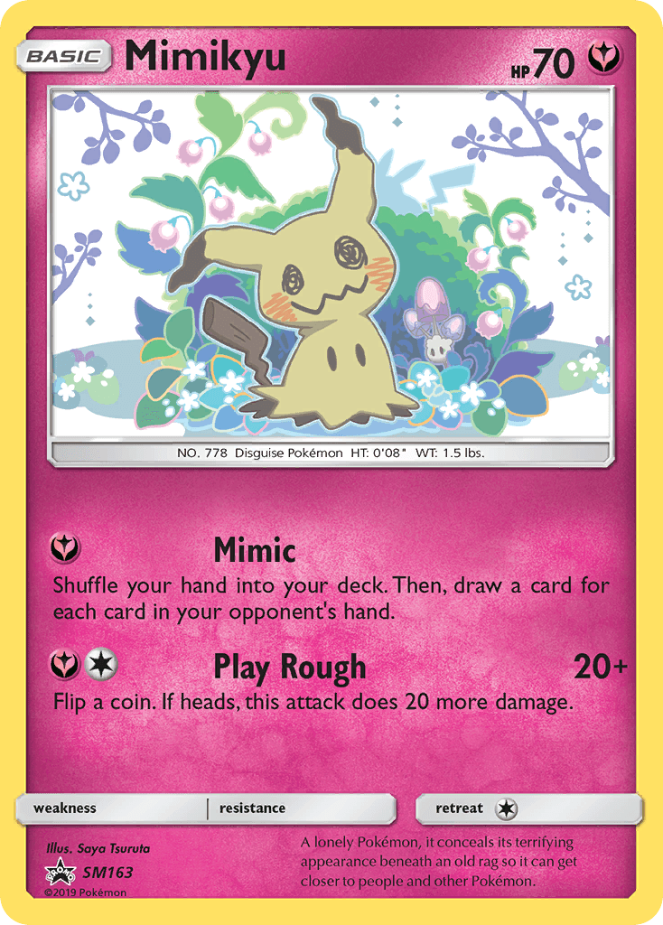 Mimikyu printed card